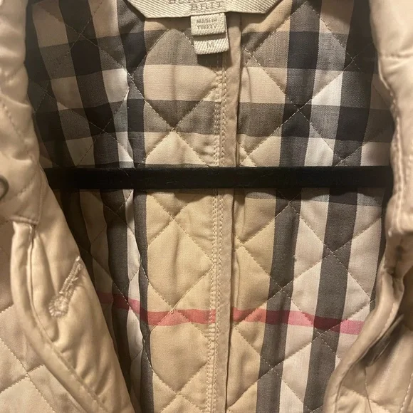 Burberry quilted jacket - tan - Picture 2 of 8
